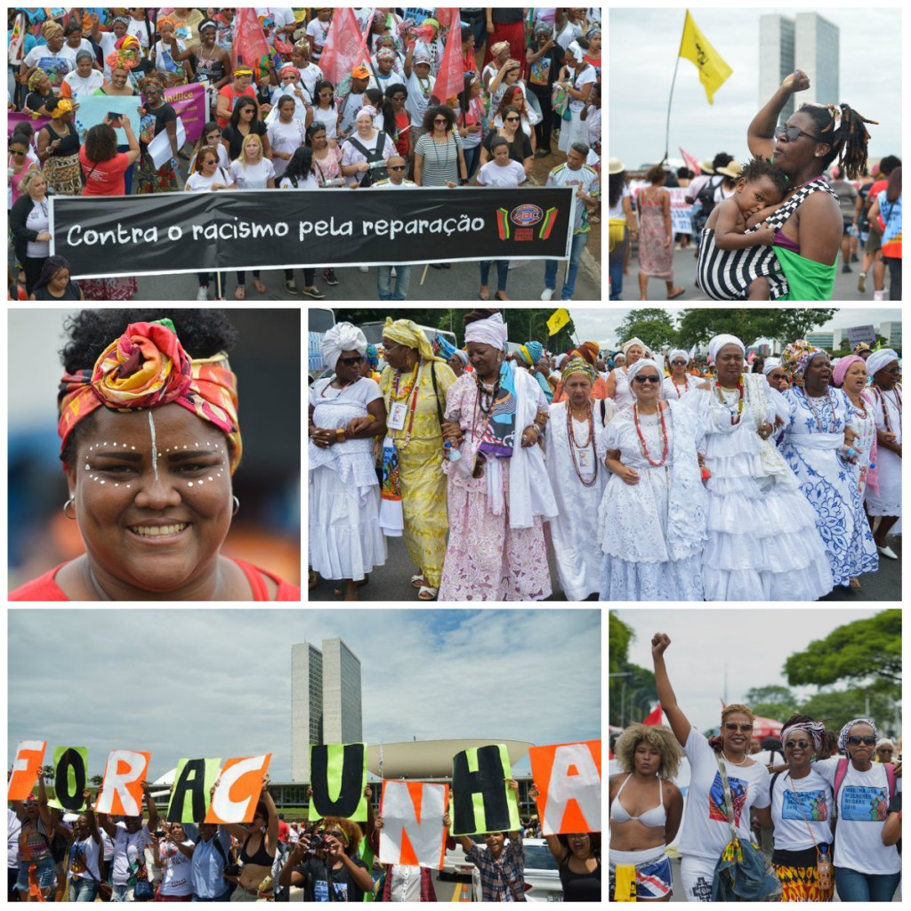 1ª Marcha Nacional das Mulheres Negras_2015_mosaico