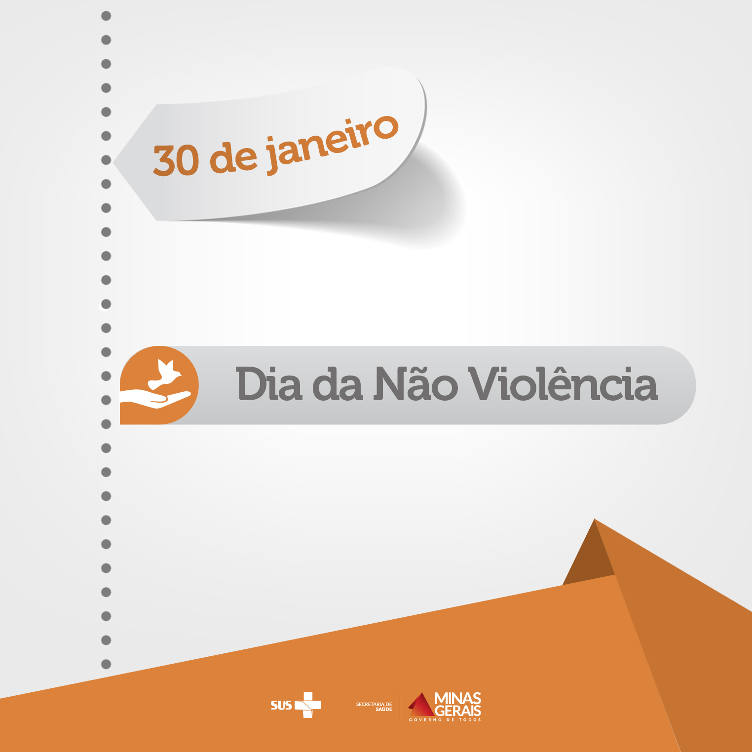 30-01 Dia da Não Violência (Cultura da Paz)